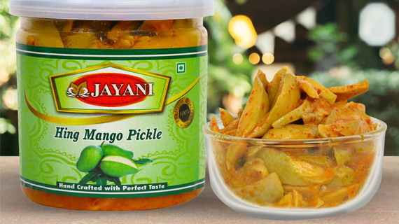 Hing Mango Pickle | How to make Hing Mango Pickle at Home 